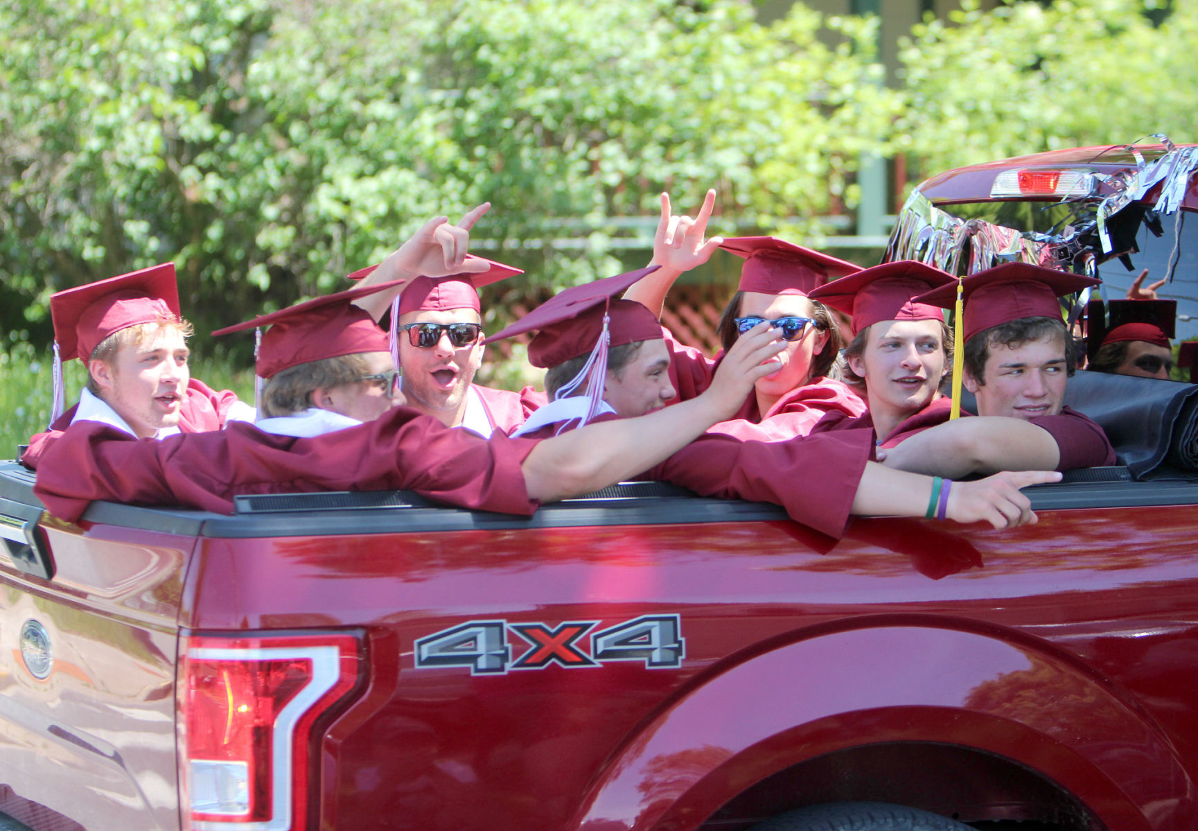 Menomonie High School Graduation Parade 5-31-20